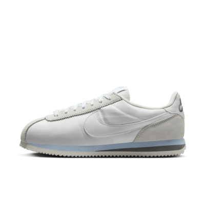 Nike cortez nylon womens white best sale